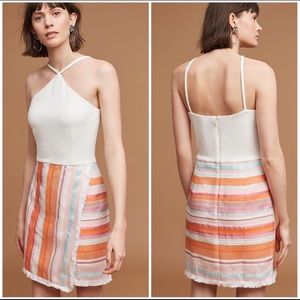 Anthropologie Halter Dress